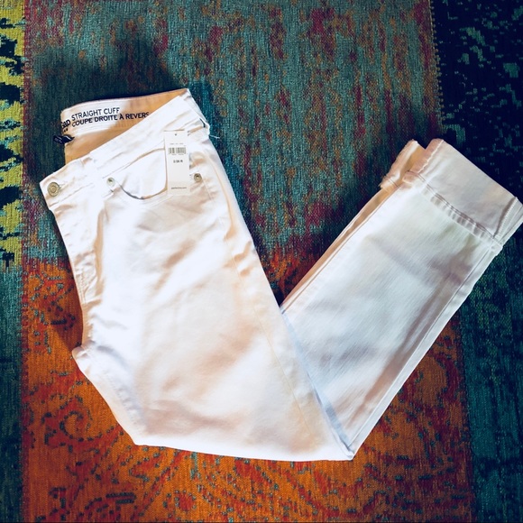 GAP Outlet Denim - GAP Straight Cuff Pants